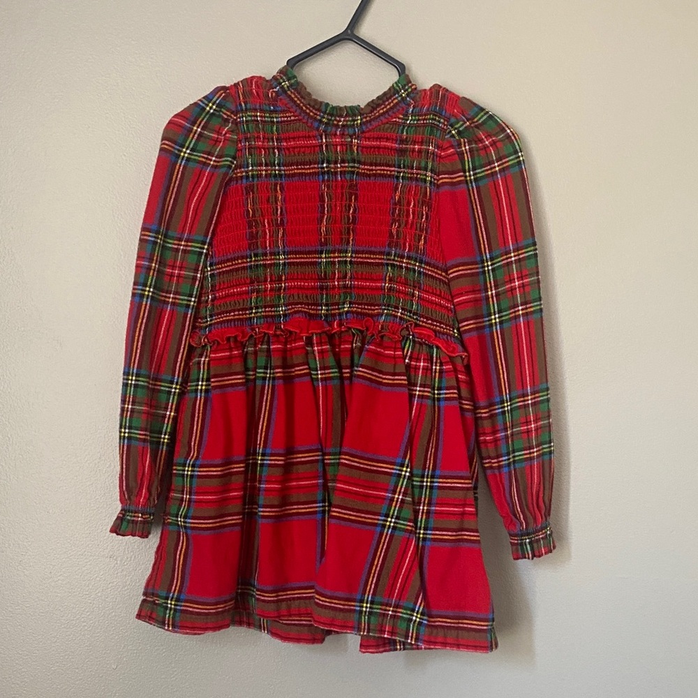 Wonder Nation Vibrant Plaid Kids Dress